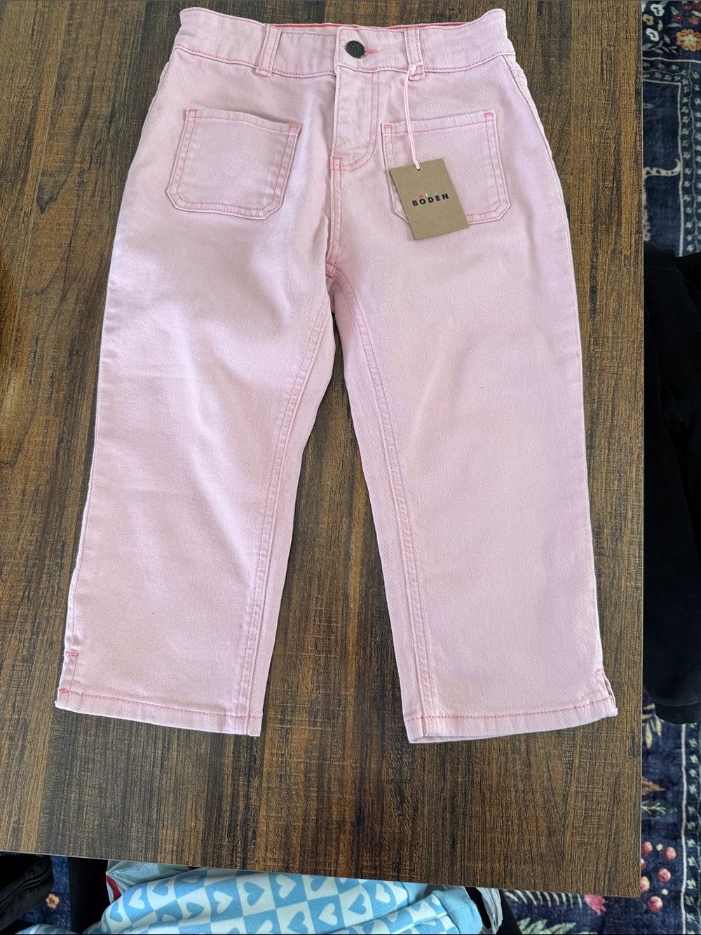 Mini Boden Light Pink Kids' Jeans